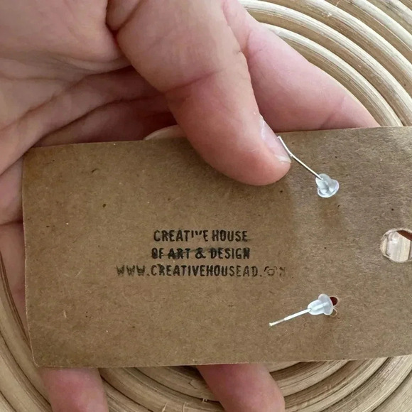 Pink Controller Earrings - Picture 2 of 2